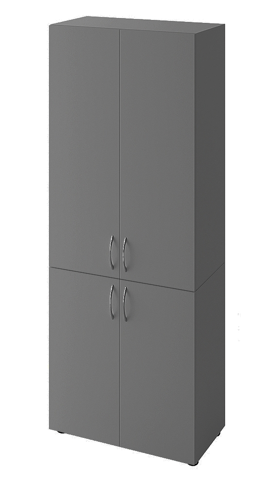 Пенал ROKO БЮ406 70х34,7х182,5 см сірий